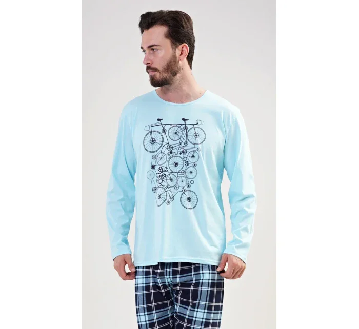 Pánské pyžamo dlouhé Kolo