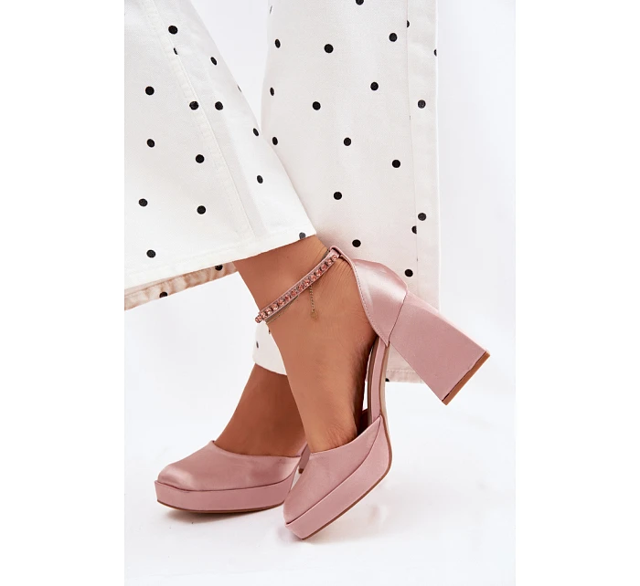 Sandály na podpatku  model 226915 Step in style