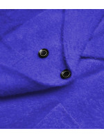 Krátký přehoz přes oblečení typu alpaka v chrpové barvě (CJ65)