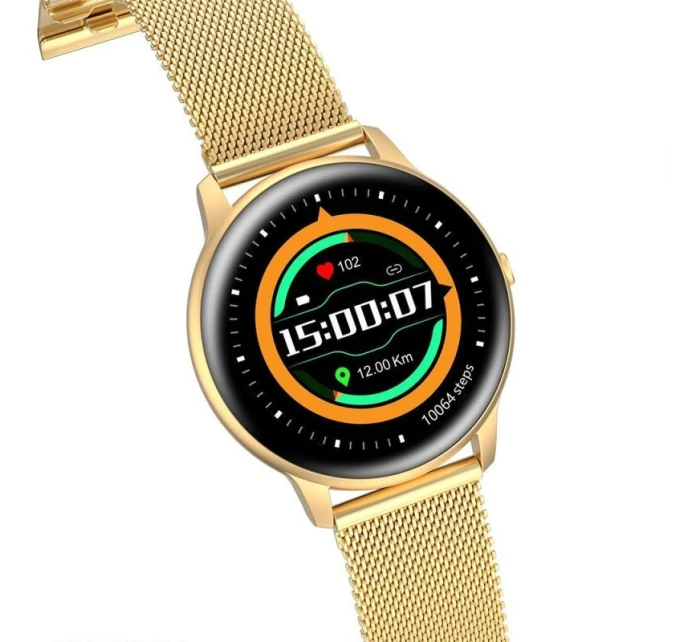 Dámské hodinky SMARTWATCH G.Rossi SW015-5 Gold Dámské hodinky SMARTWATCH G.Rossi SW015-5 Gold