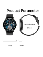 Chytré hodinky RUBICON RNCF11 Black SMARUB240