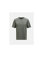 Pánské tričko PEAK PERFORMANCE M Original Small Logo Tee, zelené Pánské tričko PEAK PERFORMANCE M Original Small Logo Tee, zelené