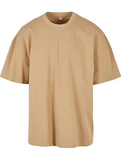Build your Brand BY 163 Oversize tričko z tězké bavlny 56.0163 union beige Build your Brand BY 163 Oversize tričko z tězké bavlny 56.0163 union beige