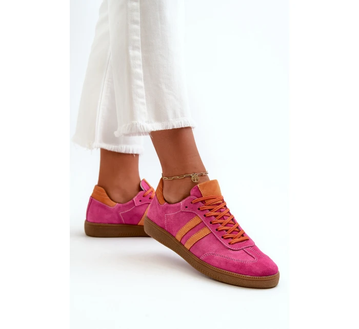 Nízké Dámské Semišové Tenisky model 21665847 - Zazoo