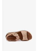 Dámské sandály Inblu RV000013 světle hnědé