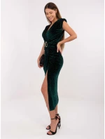 Šaty IT SK 21171 1.03P tmavě zelené Šaty IT SK 21171 1.03P tmavě zelené