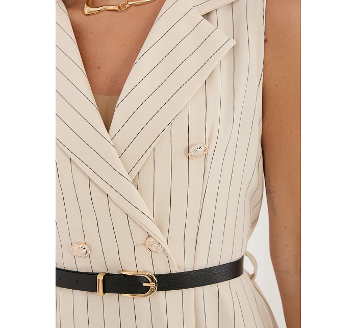 Sukienka MI SK model 22102521 beżowy - FPrice