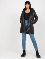 Dámský kabát NM KR P22 6206 1.70P černý