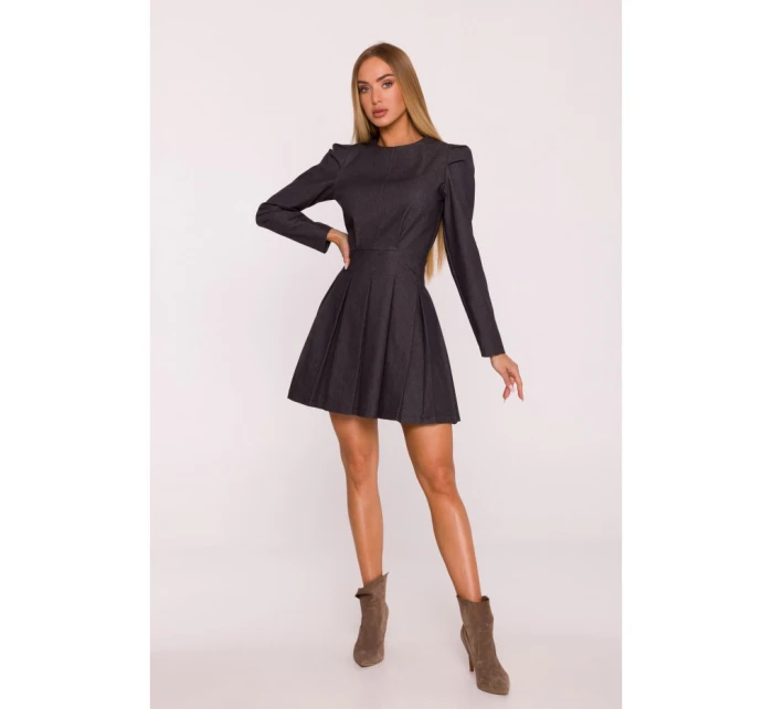 Šaty  grafitové model 21296200 - Moe