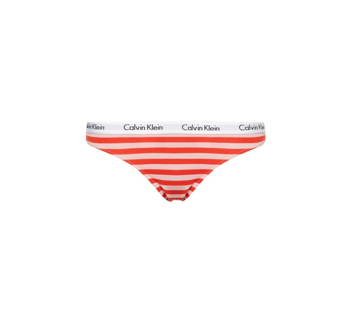 Calvin Klein Tanga 0000D1617E13U Červená/růžová
