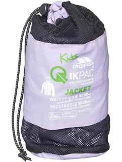 Dětská nepromokavá bunda Trespass Qikpac Jacket