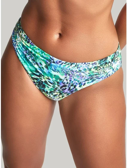 Dámský spodní díl plavek Cape Verde Gather Pant SW1667 Zelená mix - Panache