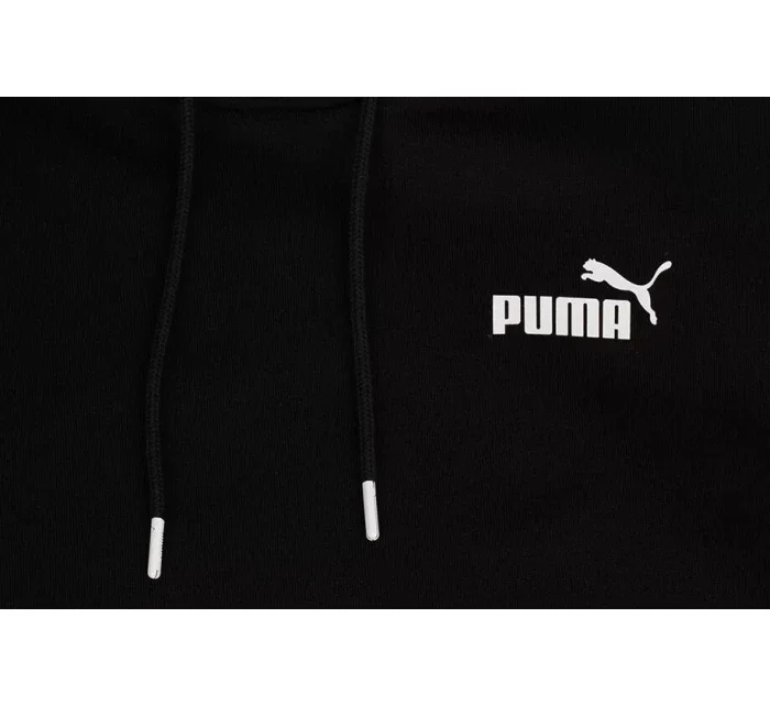 Dámská mikina s kapucí 676023 01 Černá s bílou - Puma