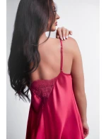 SATÉNOVÁ KOŠILE 006 RED VELVET