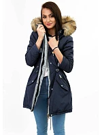 DWUSTRONNA DAMSKA KURTKA ZIMOWA Z KAPTUREM model 21241886 - MHM DWUSTRONNA DAMSKA KURTKA ZIMOWA Z KAPTUREM model 21241886 - MHM