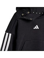 Dětské tepláky Essentials Joggers 3 Stripes Fleece Hoodie black model 21812218 - ADIDAS