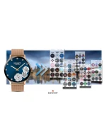 Dámské chytré hodinky GIEWONT Pink Gold GW330-1 Dámské chytré hodinky GIEWONT Pink Gold GW330-1