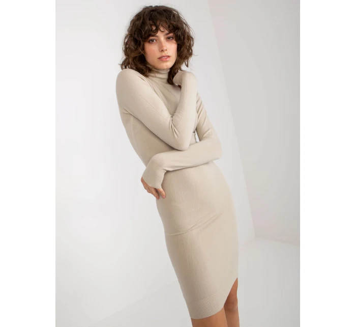 Dámské šaty NM SK NG 2309 šaty.17X světle béžové Dámské šaty NM SK NG 2309 šaty.17X světle béžové