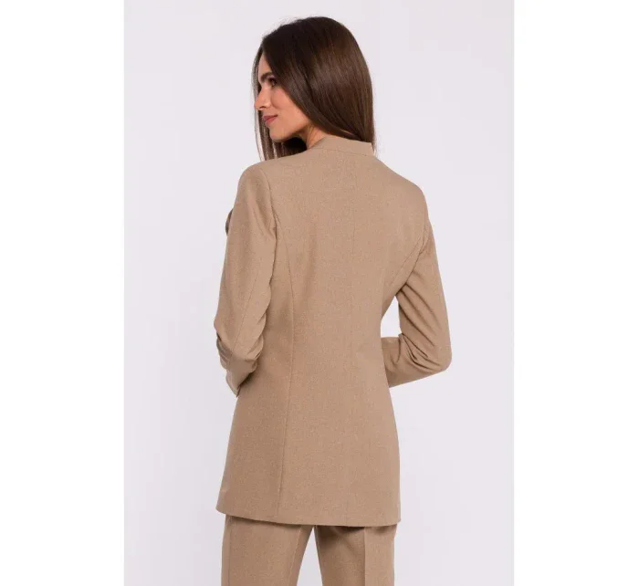 model 20502930 Květinové sako béžové - STYLOVE model 20502930 Květinové sako béžové - STYLOVE