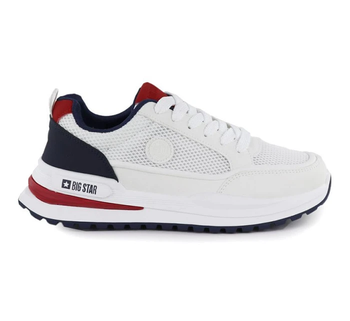 Pánské bílé sportovní polobotky model 22060630 - Big Star Pánské bílé sportovní polobotky model 22060630 - Big Star