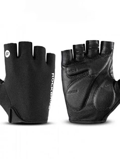 Cyklistické rukavice Rockbros S106BK velikost S - černé