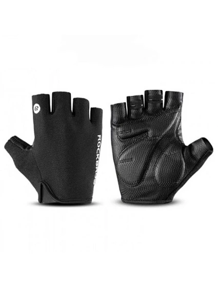 Cyklistické rukavice Rockbros S106BK velikost S - černé