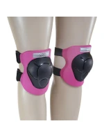 Sada chráničů Nils Extreme černo-růžová H210 velikost M