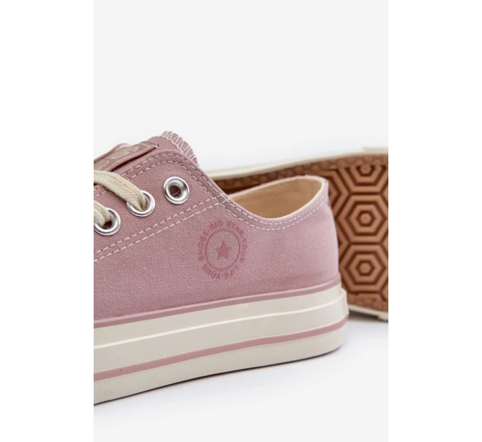 Nízké dámské tenisky Big Star model 21654816 Růžové - Big Star Shoes