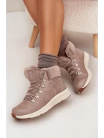 Dámské Boty S Kožešinou Big Star model 21706002 Šedé - Big Star Shoes Dámské Boty S Kožešinou Big Star model 21706002 Šedé - Big Star Shoes