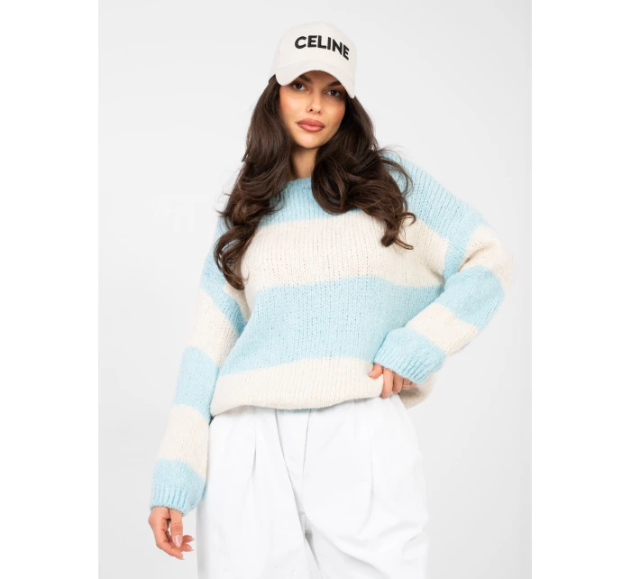 Sweter MI SW model 21958564 jasny niebieski - FPrice