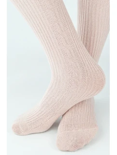 ŽEBROVANÉ KOSTKOVANÉ PUNČOCHÁČE RB011 2-6 LET