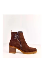 Boty na podpatku model 219643 Solea Boty na podpatku model 219643 Solea