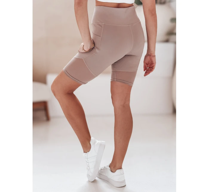 Dámské cyklistické šortky BIKELINE cappuccino FashionStreet SY0421