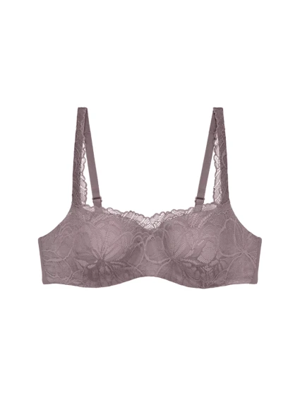 Body Make-Up Illusion Lace Balconette - GRAY - TRIUMPH GRAY - TRIUMPH