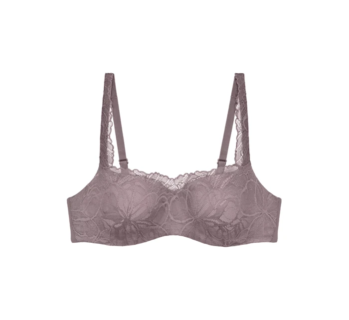 Body Make-Up Illusion Lace Balconette - GRAY - TRIUMPH GRAY - TRIUMPH