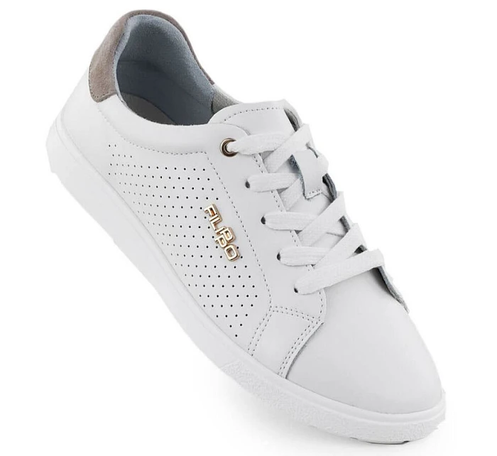 Filippo bílá kožená sportovní polobotka DP6738 Filippo bílá kožená sportovní polobotka DP6738