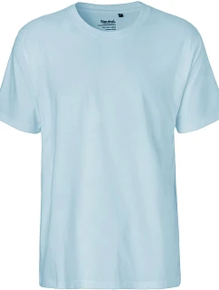 O Pánské tričko z těžké bio bavlny light blue model 22504303 - Neutral