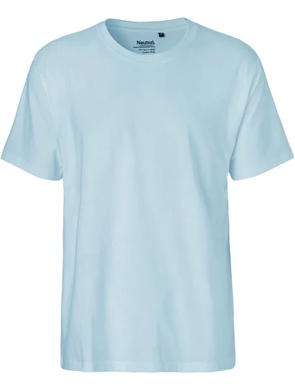 Neutral O 60001 Pánské tričko z těžké bio bavlny 77.6001 light blue Neutral O 60001 Pánské tričko z těžké bio bavlny 77.6001 light blue