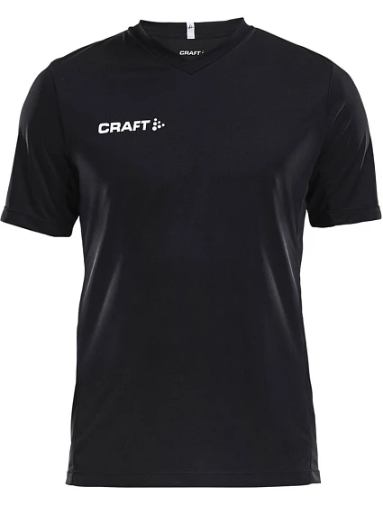 Craft Teamwear Squad Go Jersey Solid M Pánské sportovní tričko s výstřihem do V 82.5560 black Craft Teamwear Squad Go Jersey Solid M Pánské sportovní tričko s výstřihem do V 82.5560 black