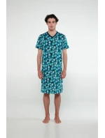Noční košile s krátkými rukávy model 19698470 - Vamp Noční košile s krátkými rukávy model 19698470 - Vamp