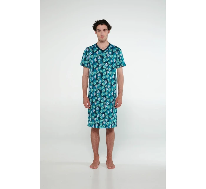 Noční košile s krátkými rukávy model 19698470 - Vamp Noční košile s krátkými rukávy model 19698470 - Vamp