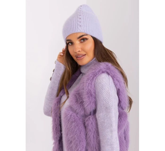 Czapka AT CZ model 18997519 jasny fioletowy - FPrice Czapka AT CZ model 18997519 jasny fioletowy - FPrice