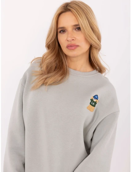 Mikina CLM BL model 20758417 světle šedá - FPrice Mikina CLM BL model 20758417 světle šedá - FPrice