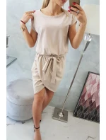 Šaty s dole béžové  model 21129993 - Kesi