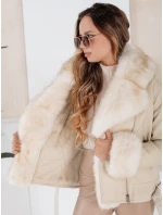 béžová dámská bunda ramones model 21991666 - FashionStreet