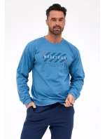 Pyžamo long/r S2XL pánské model 21259165 - Cornette Pyžamo long/r S2XL pánské model 21259165 - Cornette