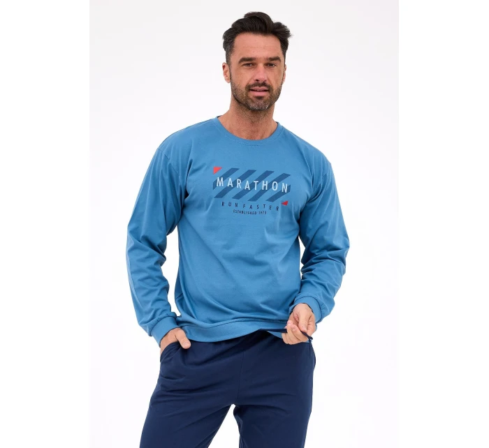 Pyžamo long/r S2XL pánské model 21259165 - Cornette Pyžamo long/r S2XL pánské model 21259165 - Cornette