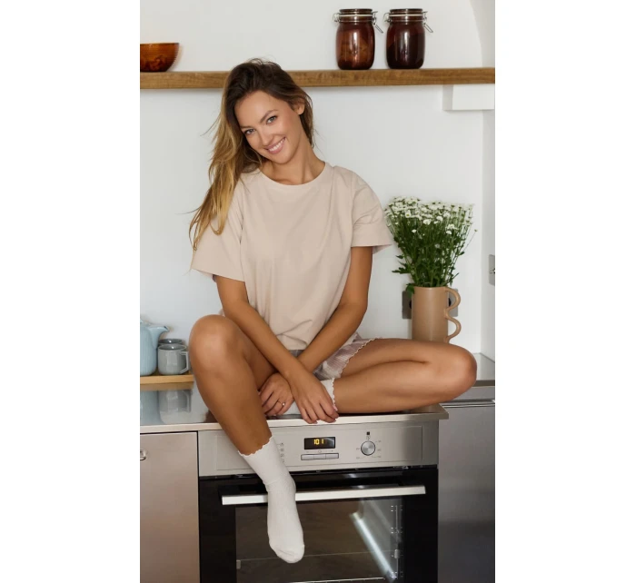 Mefemi Noelia pyžamo PC82 kr/sr S-2XL Mefemi Noelia pyžamo PC82 kr/sr S-2XL