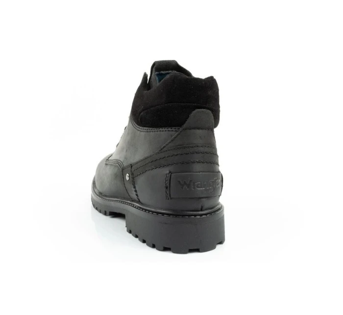 pánské boty boots smart leather black model 21420794 - Wrangler