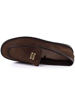 Dámské semišové boty brown model 22097226 - VINCEZA Dámské semišové boty brown model 22097226 - VINCEZA